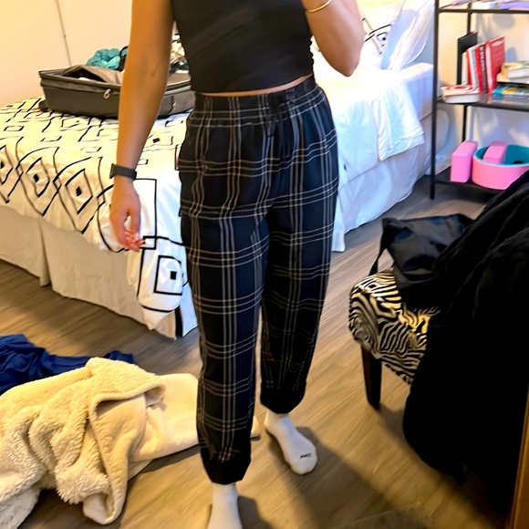Plaid Wilfred Pants - Picture 1 of 5